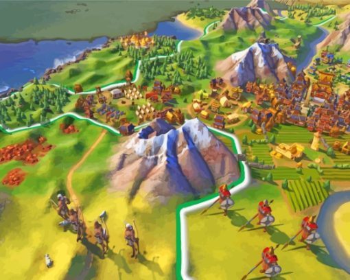 Civilization 6 Paint By Numbers