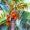 Coconut Tree Paint By Numbers