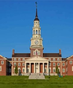 Colby College USA Buildings Paint By Numbers