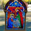 Colorful Stained Glass Window Paint By Numbers