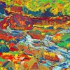 Colorful Abstract JEH MacDonald Paint By Numbers