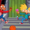 Cool Hey Arnold Paint By Numbers