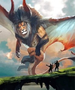 Cool Manticore Paint By Numbers