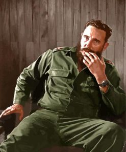 Cool Castro Paint By Numbers