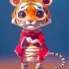 Asian Tiger Paint By Numbers