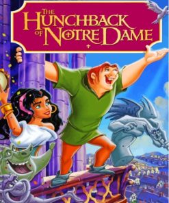 Disney The Hunchback Of Notre Dame Poster Paint By Numbers