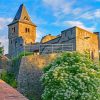 Frankenstein Castle Paint By Numbers