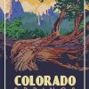 Garden Of The Gods Colorado Springs Poster Paint By Numbers