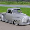 Grey 1951 Chevy Truck Paint By Numbers