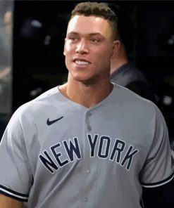 Handsome Aaron Judge Paint By Numbers