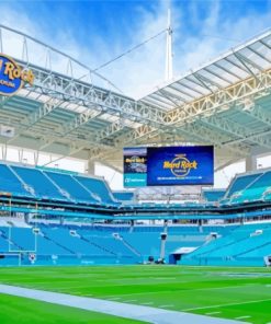 Hard Rock Stadium Florida USA Paint By Numbers