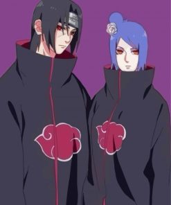 Itachi Konan Paint By Numbers