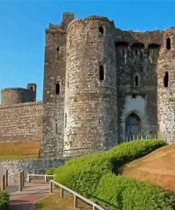 Kidwelly Castle Paint By Numbers