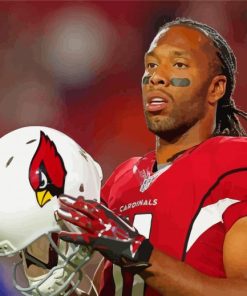 Larry Fitzgerald Cardinals Player Paint By Numbers