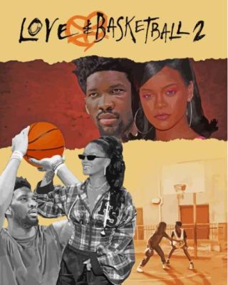 Love And Basketball 2 Paint By Numbers