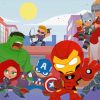 Marvel Kids Avengers Paint By Numbers