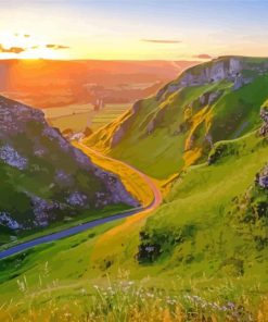 Peak District Landscape Paint By Numbers