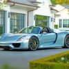 Porsche 918 Paint By Numbers