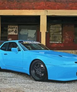 Porsche 944 Turbo Paint By Numbers