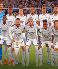 Real Madrid Players Paint By Numbers