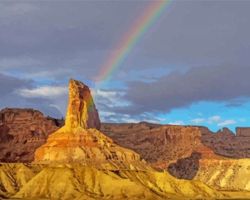 San Rafael Swell Paint By Numbers