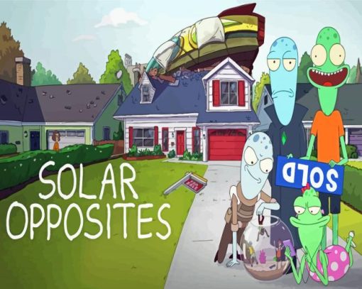 Solar Opposites Paint By Numbers