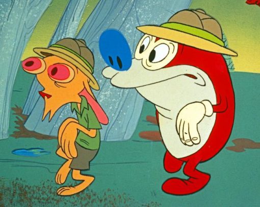 Stimpy Paint By Numbers