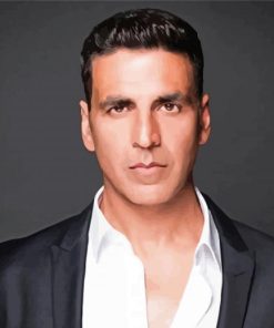 The Actor Akshay Kumar Paint By Numbers