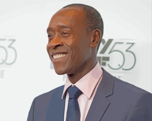 The Actor Don Cheadle Paint By Numbers