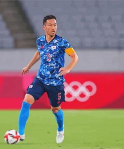 The Football Player Maya Yoshida Paint By Numbers