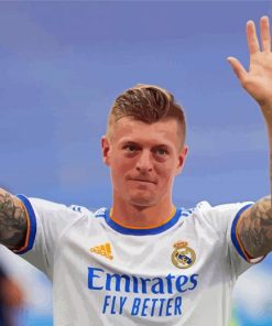 The Footballer Toni Kroos Paint By Numbers