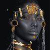 Aesthetic African Lady Paint By Numbers