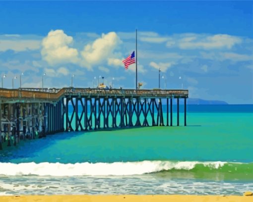 Ventura Pier Paint By Numbers