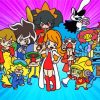 WarioWare Characters Paint By Numbers