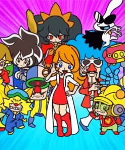 WarioWare Characters Paint By Numbers