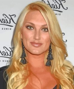 American Brooke Hogan Paint By Numbers