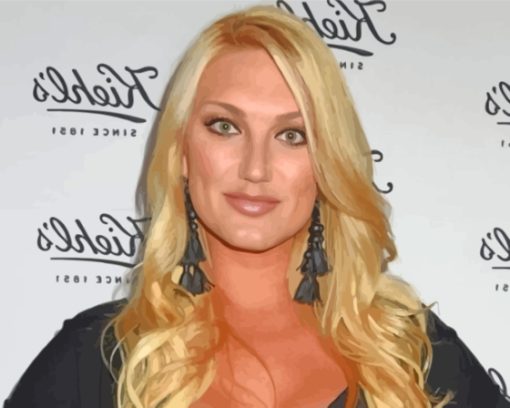 American Brooke Hogan Paint By Numbers