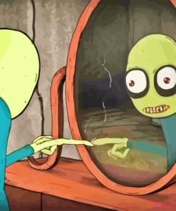 Animation Salad Fingers Paint By Numbers