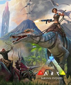 ARK Survival Evolved Game Paint By Numbers