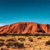 Australian Outback Landscape Paint By Numbers