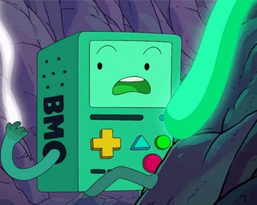 BMO Adventure Time Paint By Numbers