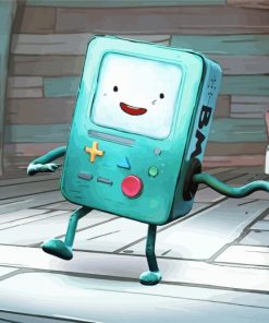 BMO Dancing Paint By Numbers