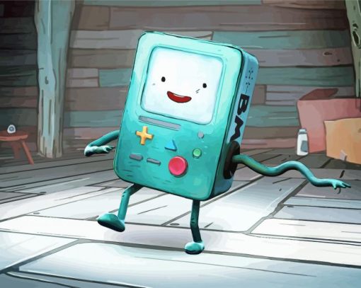 BMO Dancing Paint By Numbers