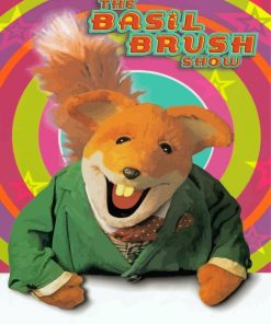 Basil Brush Poster Paint By Numbers