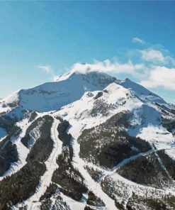 Big Sky Montana Mountain Paint By Numbers