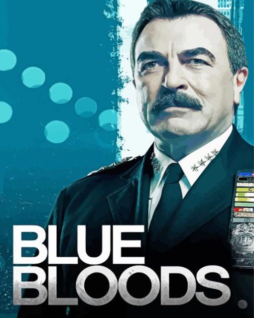 Blue Bloods Movie Poster Paint By Numbers