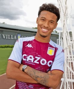 Boubacar Kamara Aston Villa Paint By Numbers