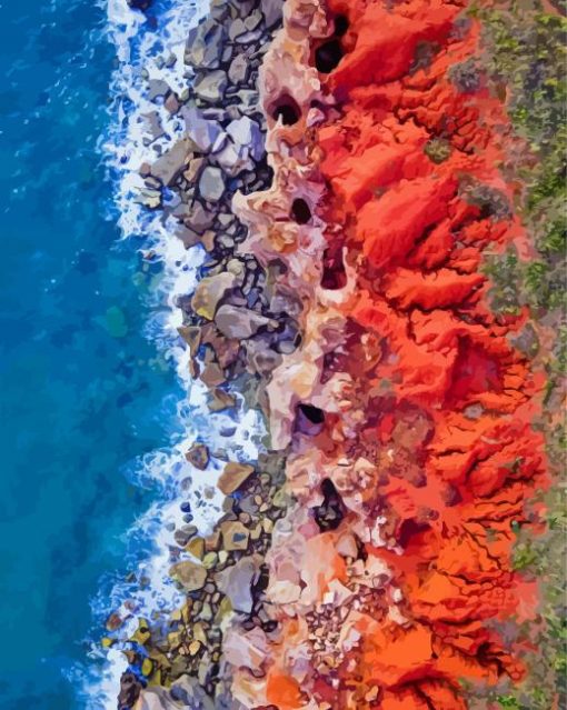 Broome Australia Beach Paint By Numbers