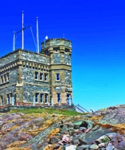 Cabot Tower On Signal Hill Paint By Numbers