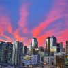 Calgary Canada Sunset Paint By Numbers